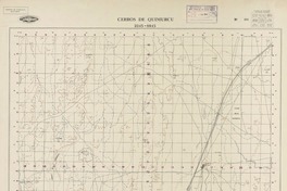 Cerros de Quimurcu 2245 - 6945 [material cartográfico] : Instituto Geográfico Militar de Chile.