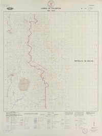 Cerros de Tocorpuri 2215 - 6745 [material cartográfico] : Instituto Geográfico Militar de Chile.