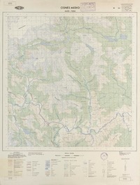 Cisnes Medio 4430 - 7200 [material cartográfico] : Instituto Geográfico Militar de Chile.