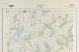 Cochrane 4715 - 7220 [material cartográfico] : Instituto Geográfico Militar de Chile.