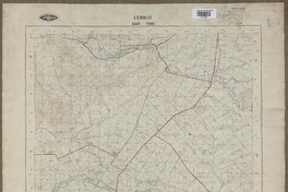 Curicó 3445 - 7100 [material cartográfico] : Instituto Geográfico Militar de Chile.