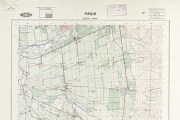 Pirque 333730 - 703000 [material cartográfico] : Instituto Geográfico Militar de Chile.