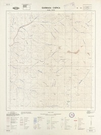 Quebrada Chépica 294500 - 703730 [material cartográfico] : Instituto Geográfico Militar de Chile.