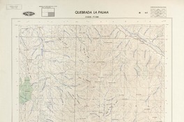 Quebrada la Palma 315230 - 711500 [material cartográfico] : Instituto Geográfico Militar de Chile.