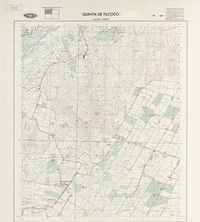 Quinta de Tilcoco 341500 - 705230 [material cartográfico] : Instituto Geográfico Militar de Chile.