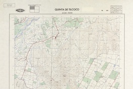 Quinta de Tilcoco 341500 - 705230 [material cartográfico] : Instituto Geográfico Militar de Chile.