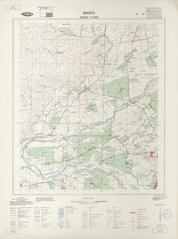 Rauco 345230 - 711500 [material cartográfico] : Instituto Geográfico Militar de Chile.