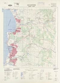 San Antonio 333000 - 713000 [material cartográfico] : Instituto Geográfico Militar de Chile.