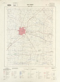 San Carlos 362230 - 715230 [material cartográfico] : Instituto Geográfico Militar de Chile.