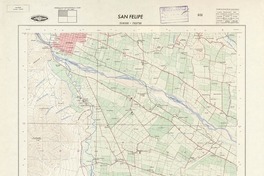 San Felipe 324500 - 703730 [material cartográfico] : Instituto Geográfico Militar de Chile.