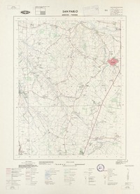 San Pablo 402230 - 730000 [material cartográfico] : Instituto Geográfico Militar de Chile.