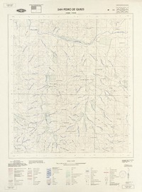 San Pedro de Quiles 310000 - 712230 [material cartográfico] : Instituto Geográfico Militar de Chile.