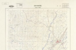 San Rafael 351500 - 713000 [material cartográfico] : Instituto Geográfico Militar de Chile.