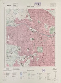 Santiago 332230 - 703730 [material cartográfico] : Instituto Geográfico Militar de Chile.