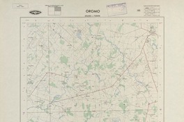 Oromo 404500 - 730000 [material cartográfico] : Instituto Geográfico Militar de Chile.