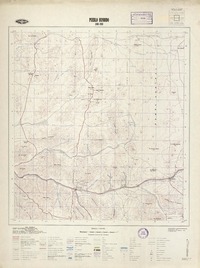 Pueblo Hundido 2600 - 7000 [material cartográfico] : Instituto Geográfico Militar de Chile.