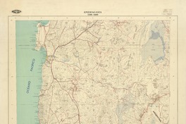 Antofagasta (23° 00' - 68° 00')  [material cartográfico] Instituto Geográfico Militar de Chile.