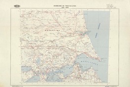 Estrecho de Magallanes 5100 - 6800 [material cartográfico] : Instituto Geográfico Militar de Chile.