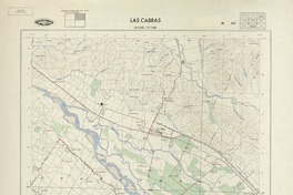 Las Cabras 341500 - 711500 [material cartográfico] : Instituto Geográfico Militar de Chile.