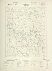 Las Quemas 403730 - 730000 [material cartográfico] : Instituto Geográfico Militar de Chile.