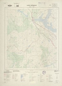 Lago Peñuelas 330730 - 713000 [material cartográfico] : Instituto Geográfico Militar de Chile.