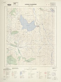 Laguna Cauquenes 341500 - 703730 [material cartográfico] : Instituto Geográfico Militar de Chile.
