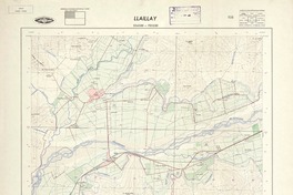 Llaillay 324500 - 705230 [material cartográfico] : Instituto Geográfico Militar de Chile.