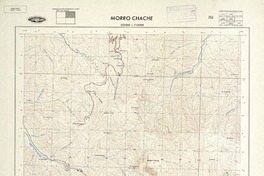 Morro Chache 323000 - 710000 [material cartográfico] : Instituto Geográfico Militar de Chile.