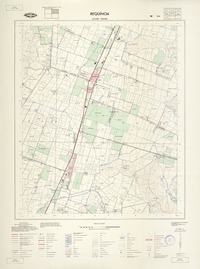 Requínoa 341500 - 704500 [material cartográfico] : Instituto Geográfico Militar de Chile.