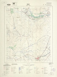 Teno 344500 - 710730 [material cartográfico] : Instituto Geográfico Militar de Chile.
