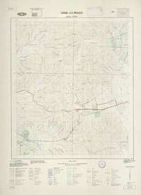 Túnel Lo Prado 332230 - 705230 [material cartográfico] : Instituto Geográfico Militar de Chile.