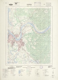 Valdivia 394500 - 730730 [material cartográfico] : Instituto Geográfico Militar de Chile.