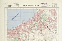 Valparaíso - Viña del Mar 330000 - 713000 [material cartográfico] : Instituto Geográfico Militar de Chile.