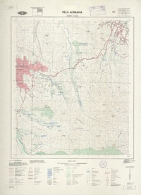 Villa Alemana 330000 - 711500 [material cartográfico] : Instituto Geográfico Militar de Chile.