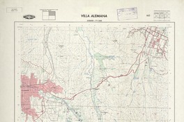 Villa Alemana 330000 - 711500 [material cartográfico] : Instituto Geográfico Militar de Chile.