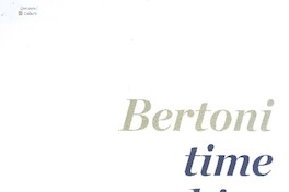 Bertoni time machine  [artículo] Álvaro Bisama.