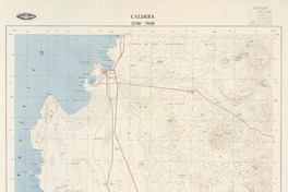 Caldera 2700 - 7030 [material cartográfico] : Instituto Geográfico Militar de Chile.
