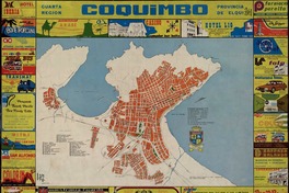 Coquimbo Provincia de Elqui : Cuarta Región [material cartográfico] : dibujo de Humberto Salinas Varela.
