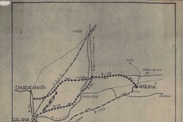 Calama red vial [material cartográfico] : Ilustre Municipalidad de Calama.