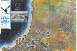 Mapa turístico : Viña del Mar : Chile.