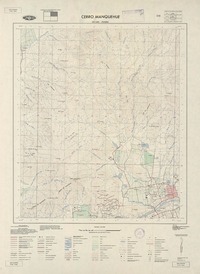 Cerro Manquehue 331500 - 703000 [material cartográfico] : Instituto Geográfico Militar de Chile.