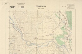 Colbún Alto 353730 - 711500 [material cartográfico] : Instituto Geográfico Militar de Chile.