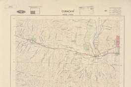 Curacaví 332230 - 710730 [material cartográfico] : Instituto Geográfico Militar de Chile.