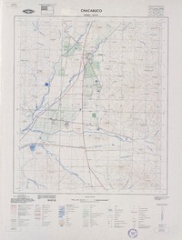 Chacabuco 330000 - 703730 [material cartográfico] : Instituto Geográfico Militar de Chile.