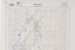 Chacabuco 330000 - 703730 [material cartográfico] : Instituto Geográfico Militar de Chile.