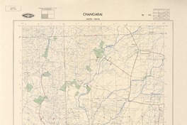 Changaral 362230 - 720730 [material cartográfico] : Instituto Geográfico Militar de Chile.