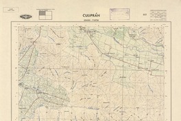 Culiprán 334500 - 710730 [material cartográfico] : Instituto Geográfico Militar de Chile.