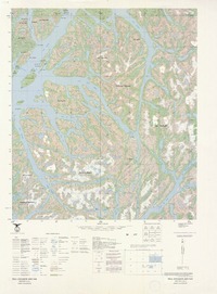 Isla Angamos 4900 - 7440 [material cartográfico] : Instituto Geográfico Militar de Chile.