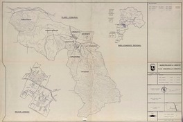 Plan de desarrollo comunal plano comunal [material cartográfico] : I. Municipalidad de Limache.