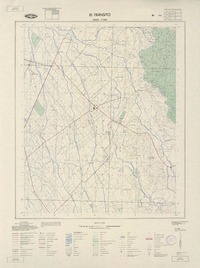 El Tránsito 360000 - 713000 [material cartográfico] : Instituto Geográfico Militar de Chile.